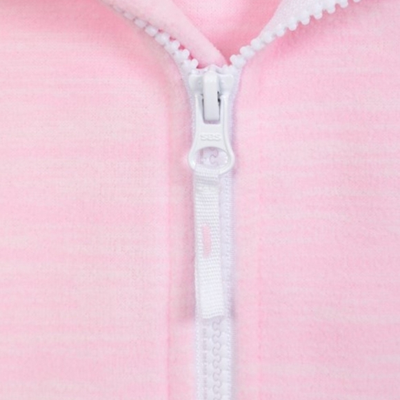 Mountain Warehouse Girl Kid Sz 11-12  Pink Fleece Jacket Fall Outdoor Layer - Picture 4 of 7